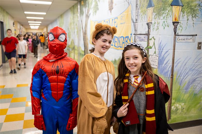 Students celebrate Read Across America Week